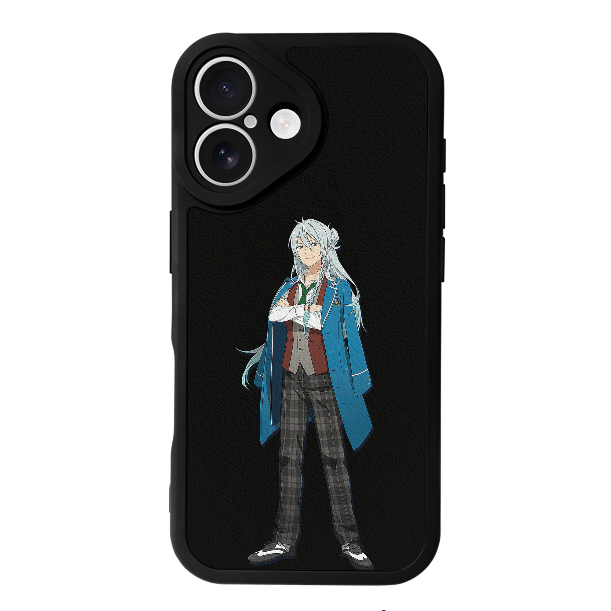 （画像用） あんさんぶるスターズ! Ensemble Stars 【iPhone 16シリーズ対応】シリコンスマホケース（レザー調） 材質：シリコン